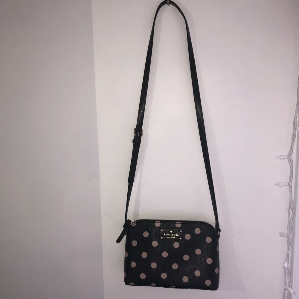Kate Spade Hanna Polka Dot Cross-Body Handbag